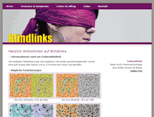 Tablet Screenshot of blindlinks.leemomedia.de
